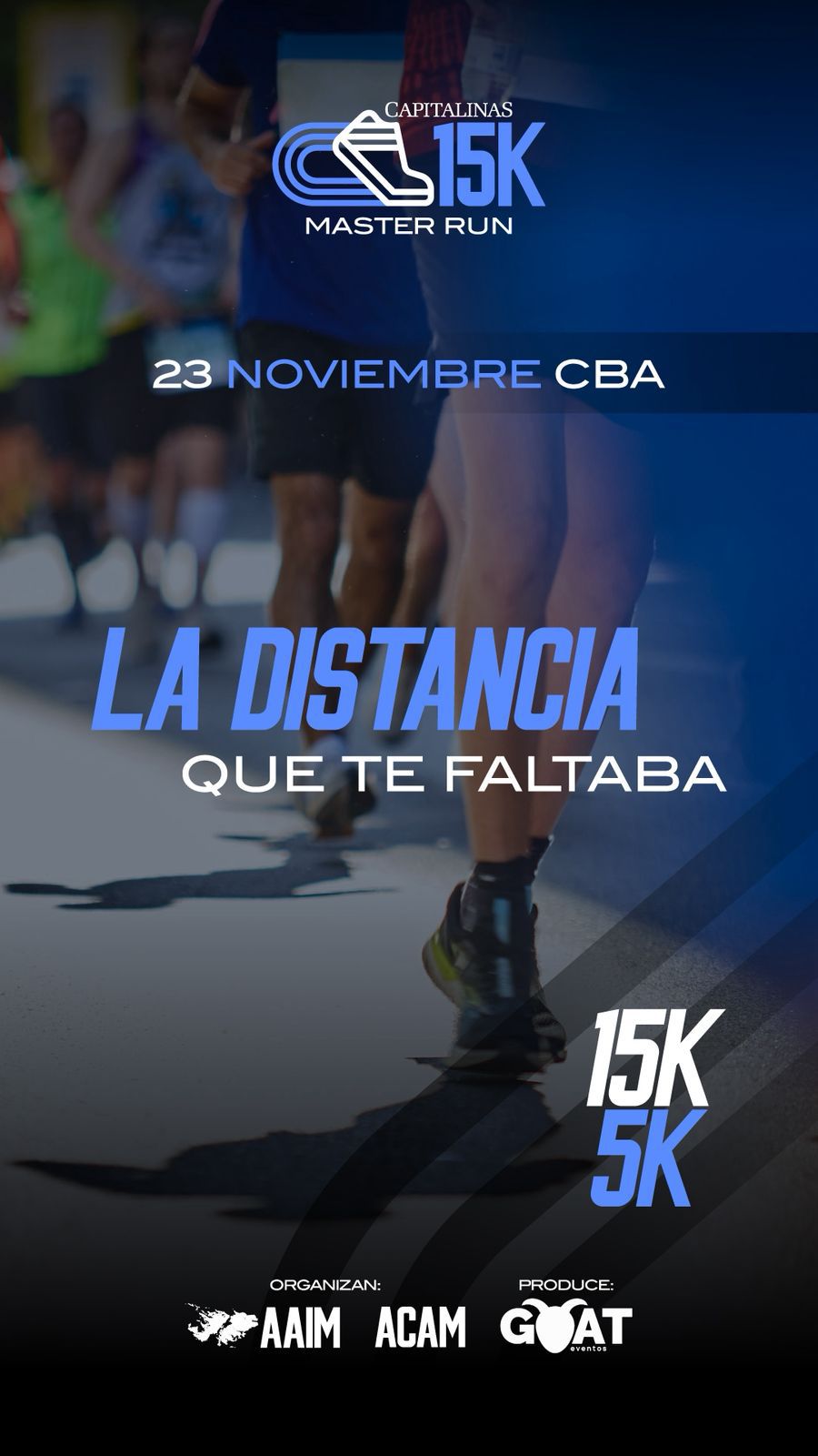 Imagen del evento Capitalinas MASTER RUN 15K